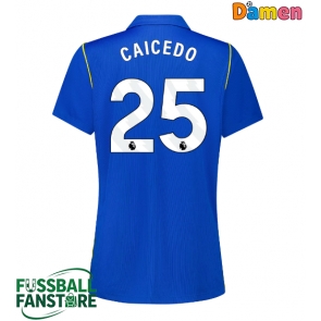 Chelsea Moises Caicedo #25 Replik Heimtrikot Damen 2026-27 Kurzarm
